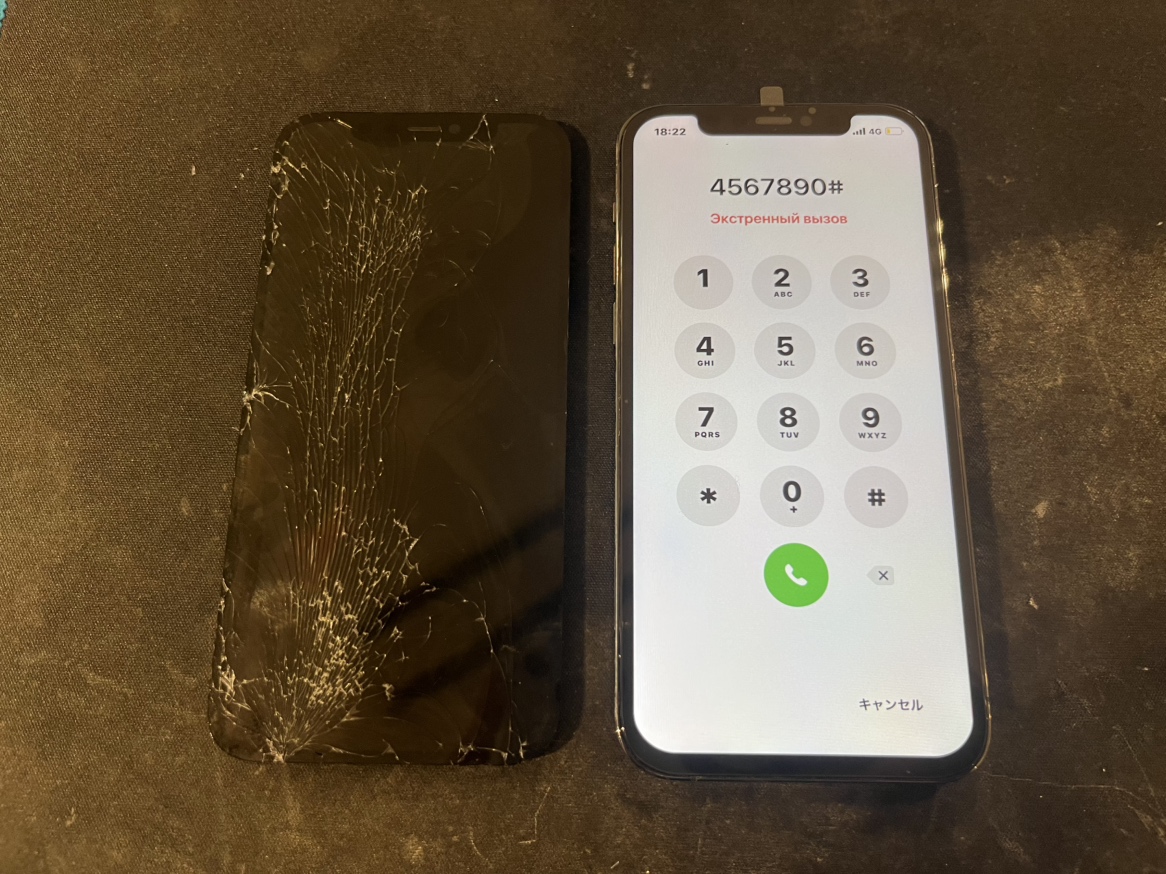 iPhone 12 Proの画面交換は最短30分で対応してます！